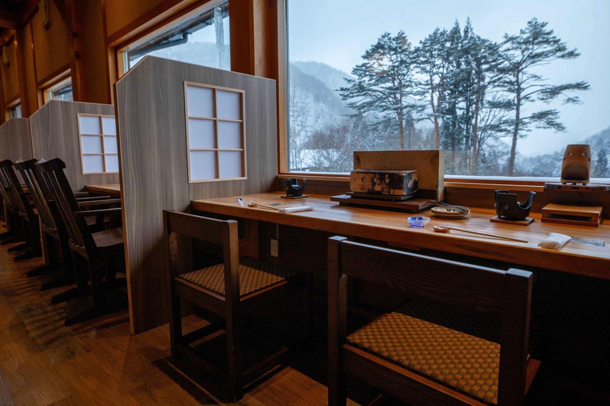 Miyama Ouan Kyoritsu Resort Такаяма Экстерьер фото A traditional Japanese restaurant