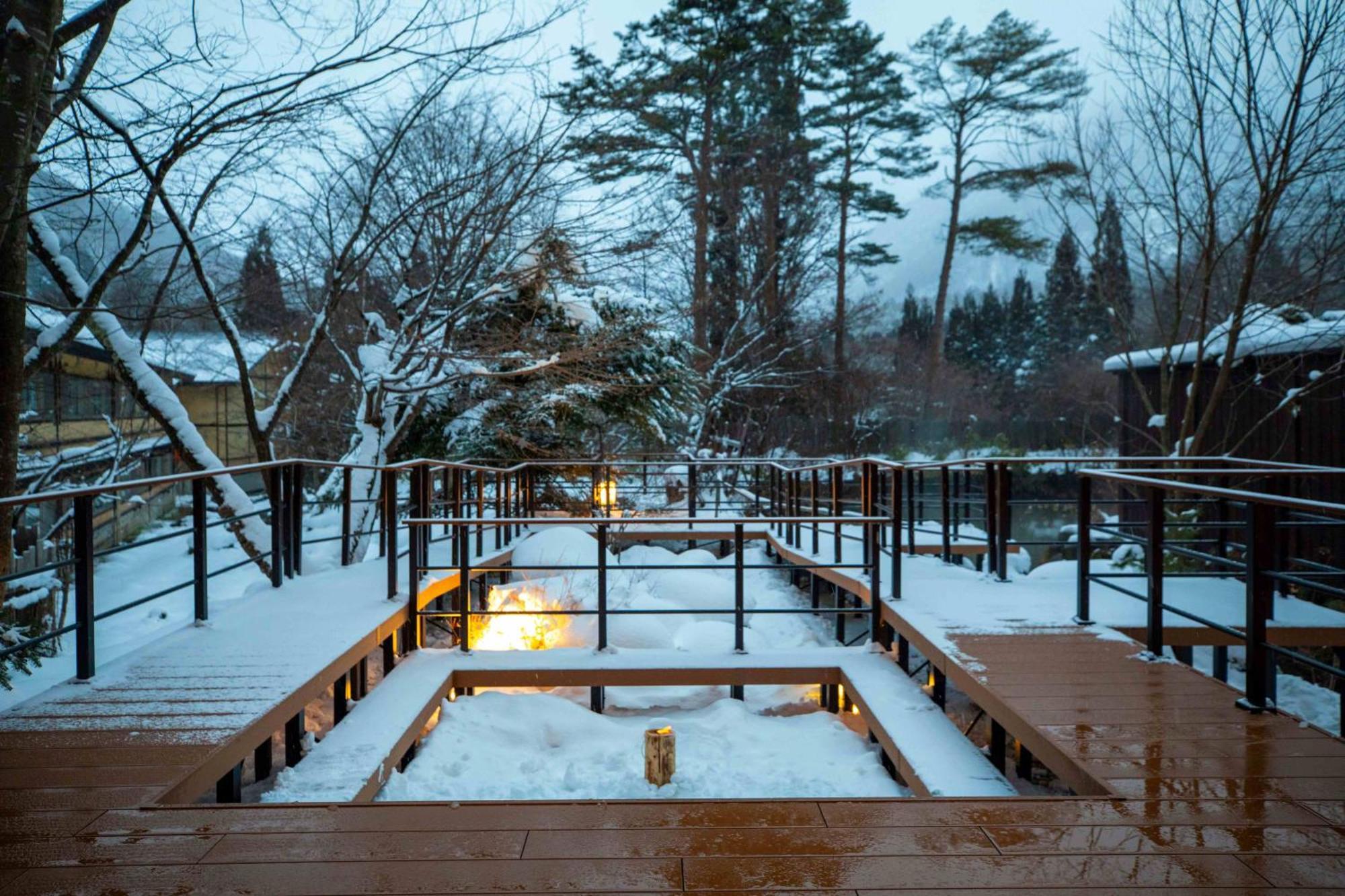 Miyama Ouan Kyoritsu Resort Такаяма Экстерьер фото The Osen hot springs