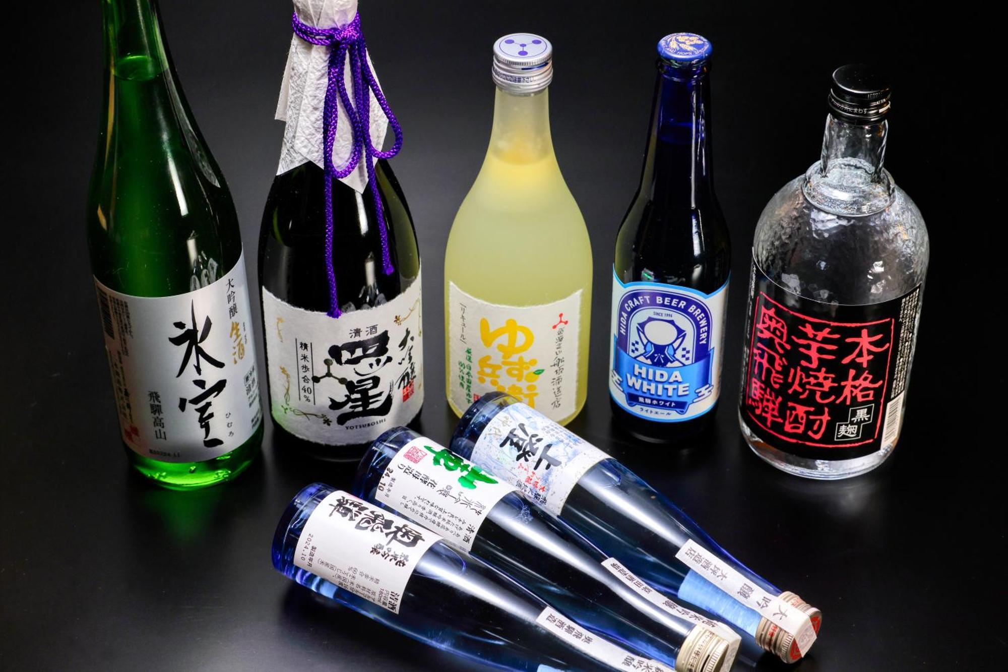 Miyama Ouan Kyoritsu Resort Такаяма Экстерьер фото Various types of Japanese sake
